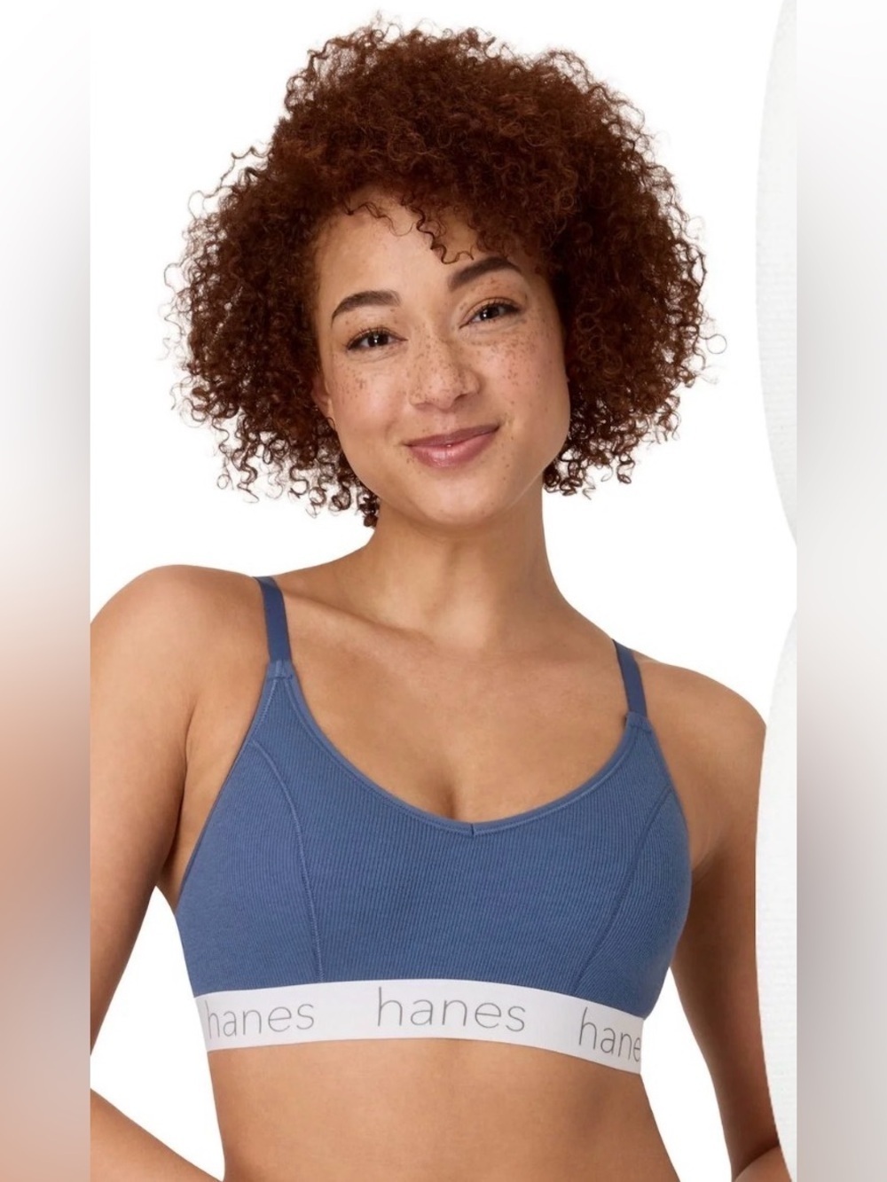 NWT Hanes Originals Triangle Bralette 2-Pack
